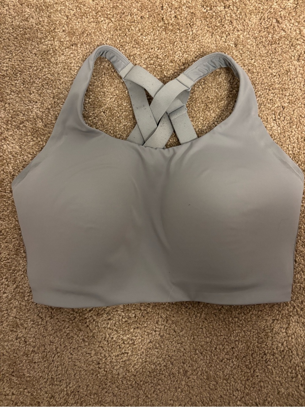 Lululemon Energy High Support Bra - Light Gray